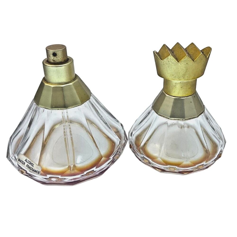 Todd Oldham Perfume Bottles 2.5oz & 4.2oz Empty 1990s Set of 2